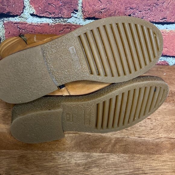 The Flexx Tan Aged Leather Moto Boots Size EU 37 - US 6 - Picture 8 of 8